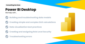 Consulting services for power bi desktop